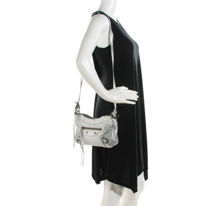 Balenciaga Agneau Classic Hardware Hip Gris Aluminum 4 of 10