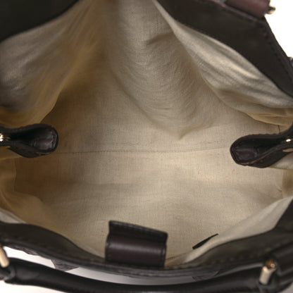 Gucci Guccissima Medium Sukey Tote Brown 5 of 12