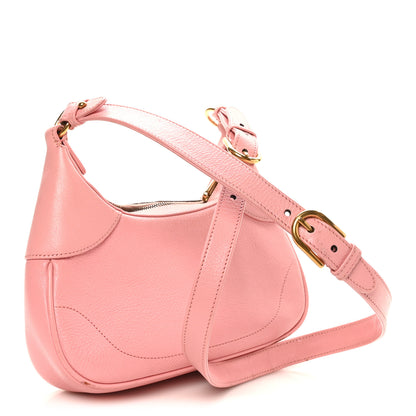 Gucci Goatskin Small Aphrodite Shoulder Bag Wild Rose 3 of 11