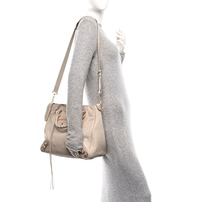 Balenciaga Chevre Gold Metallic Edge Hardware Velo Beige Praline 2 of 11