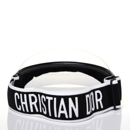 Christian Dior Mirrored DiorClub1 Sun Visor Black 5 of 10