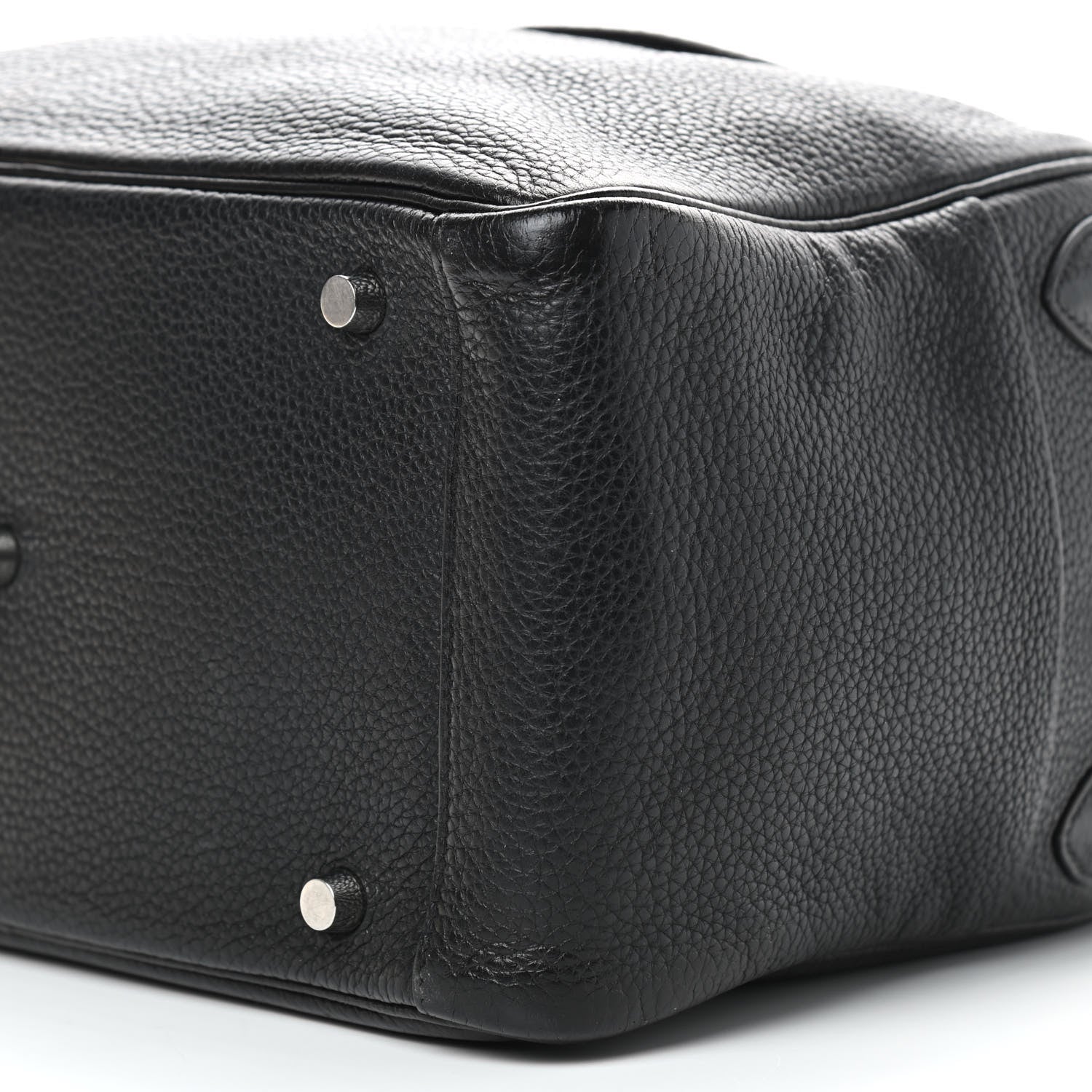 Hermes Taurillon Clemence Lindy 30 Black 9 of 9