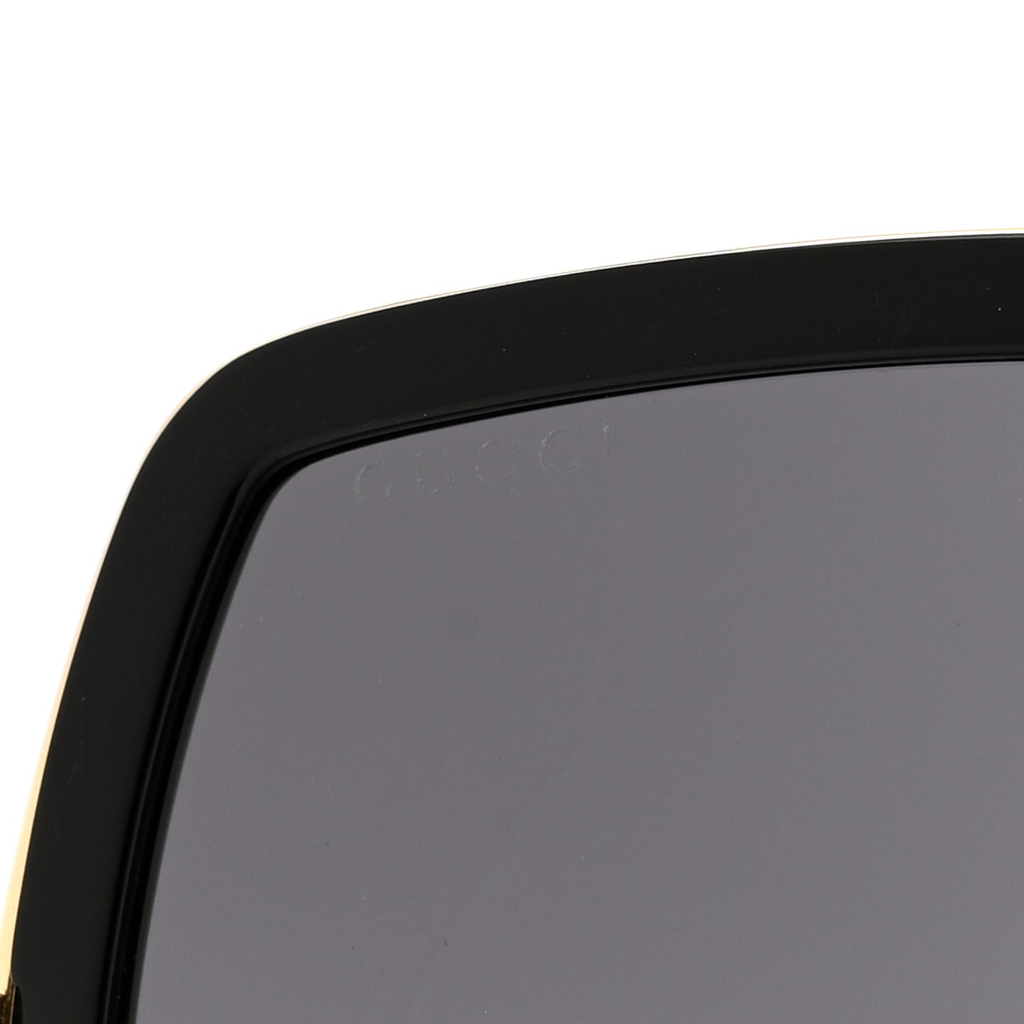 Acetate Oversize Square Frame GG0106S Sunglasses Black