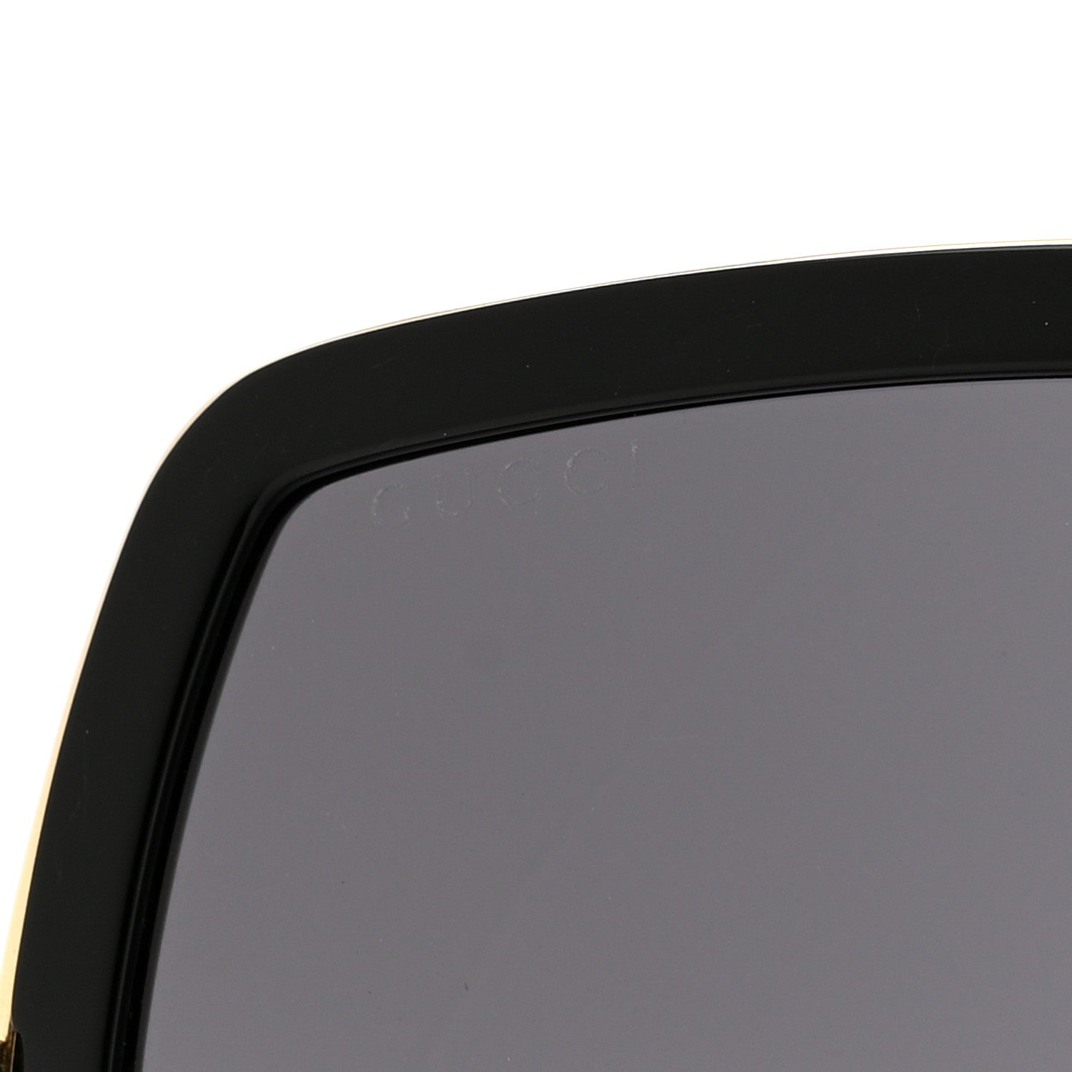 Gucci Acetate Oversize Square Frame GG0106S Sunglasses Black 7 of 7