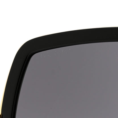 Gucci Acetate Oversize Square Frame GG0106S Sunglasses Black 7 of 7