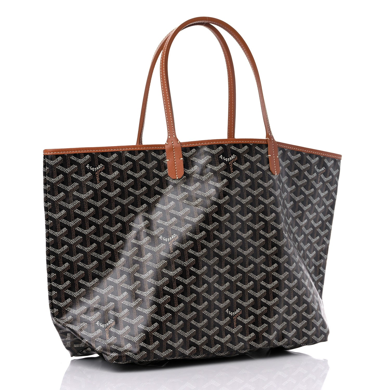 Goyard Goyardine Saint Louis PM Black Gold 3 of 8