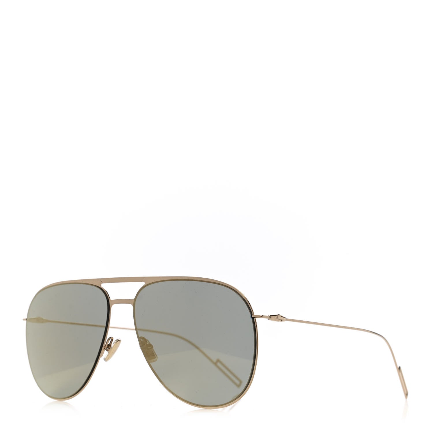 Christian Dior Homme Mens Aviator Sunglasses 0205S Gold 1 of 7