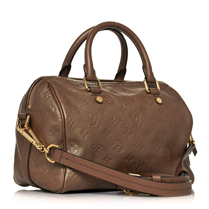 Louis Vuitton Empreinte Speedy Bandouliere 25 Bronze 3 of 14