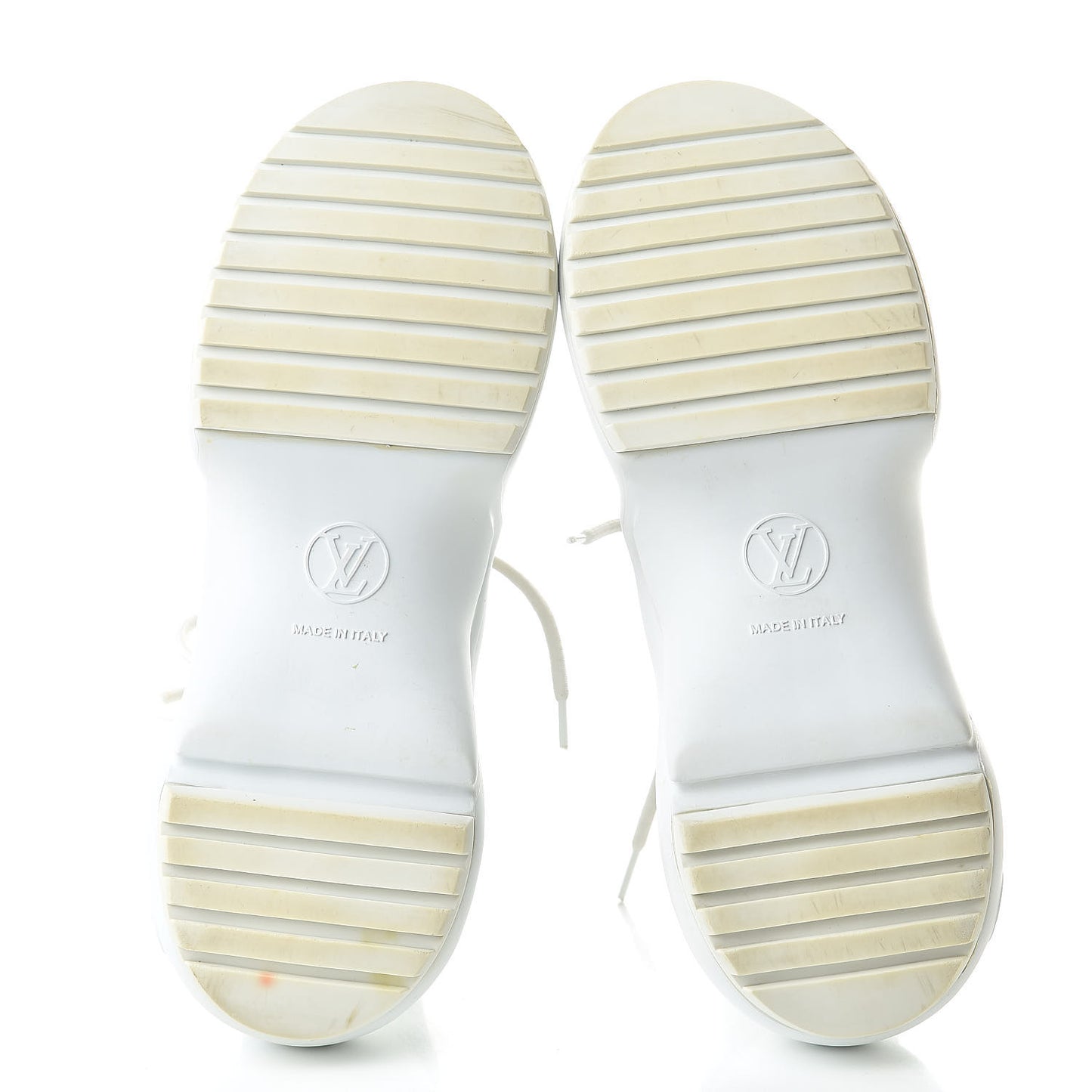 Calfskin Technical Nylon LV Archlight Sneaker 37 White