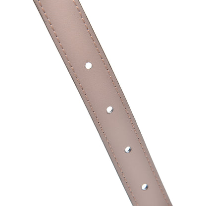 Gucci Calfskin Double G 20mm Belt 85 34 Porcelain Rose 5 of 5