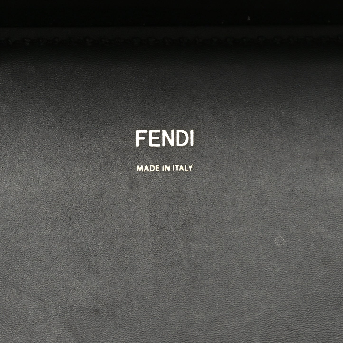 Vitello King Plexiglass Medium Fendi Sunshine Shopper Tote Black