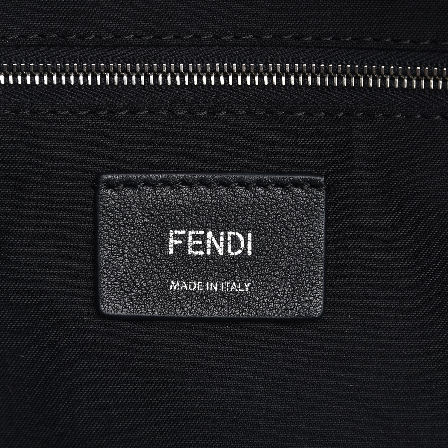 Fendi Vitello Dolce Fox Elaphe Ayers Hypnoteyes Large Backpack Black Giallo Multicolor 6 of 7