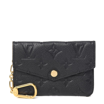 Louis Vuitton Empreinte Key Pouch Black 1 of 6
