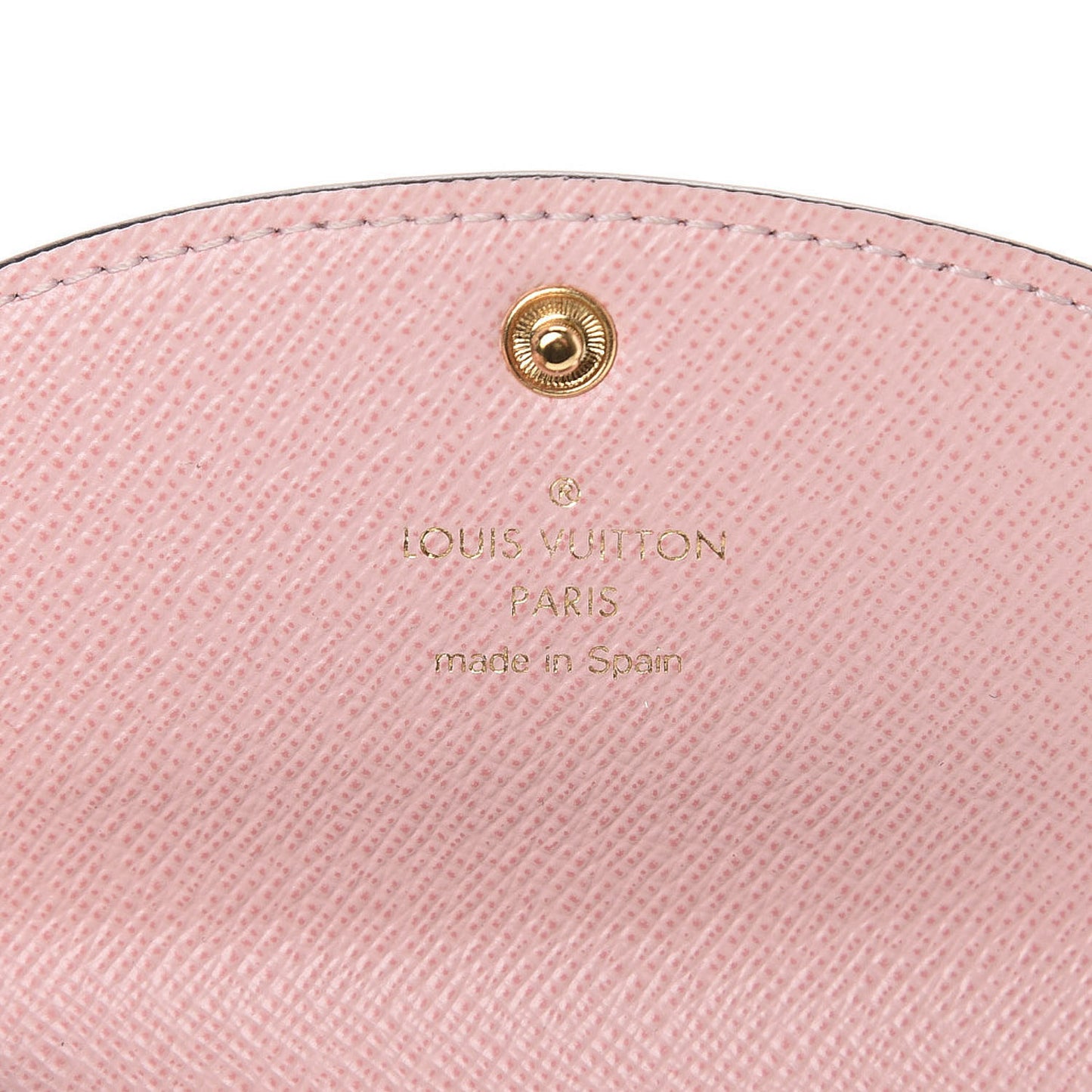 Monogram Rosalie Coin Purse Rose Ballerine