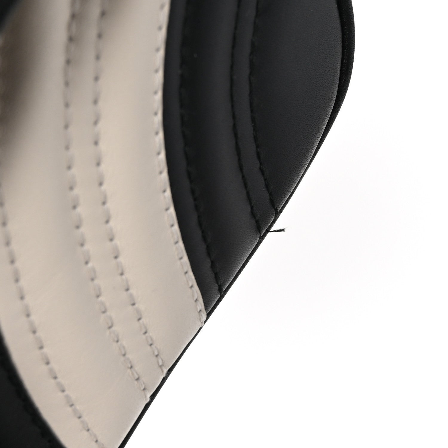 Gucci Calfskin Matelasse Small GG Marmont Shoulder Bag Black White 11 of 11