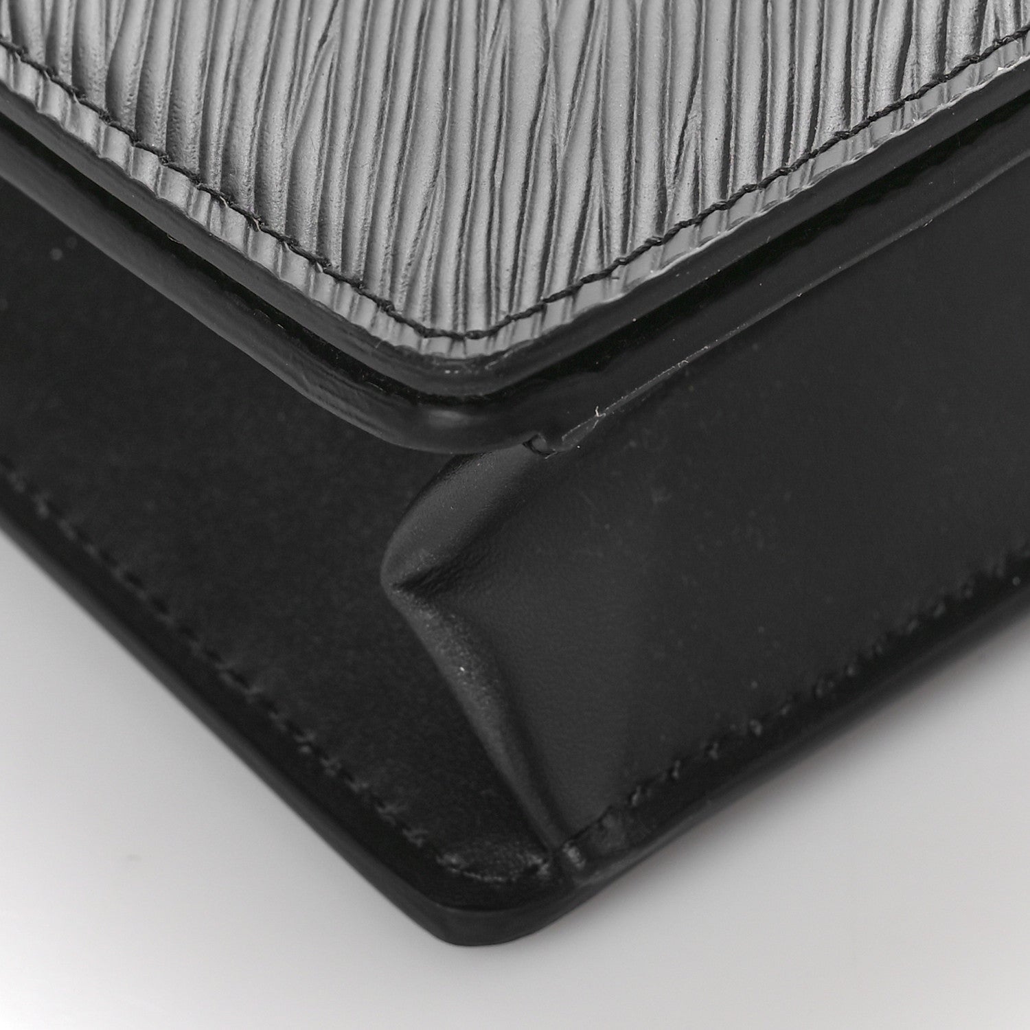 Louis Vuitton Epi Twist Belt Chain Wallet Black 7 of 9