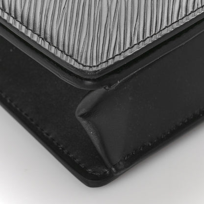 Louis Vuitton Epi Twist Belt Chain Wallet Black 7 of 9