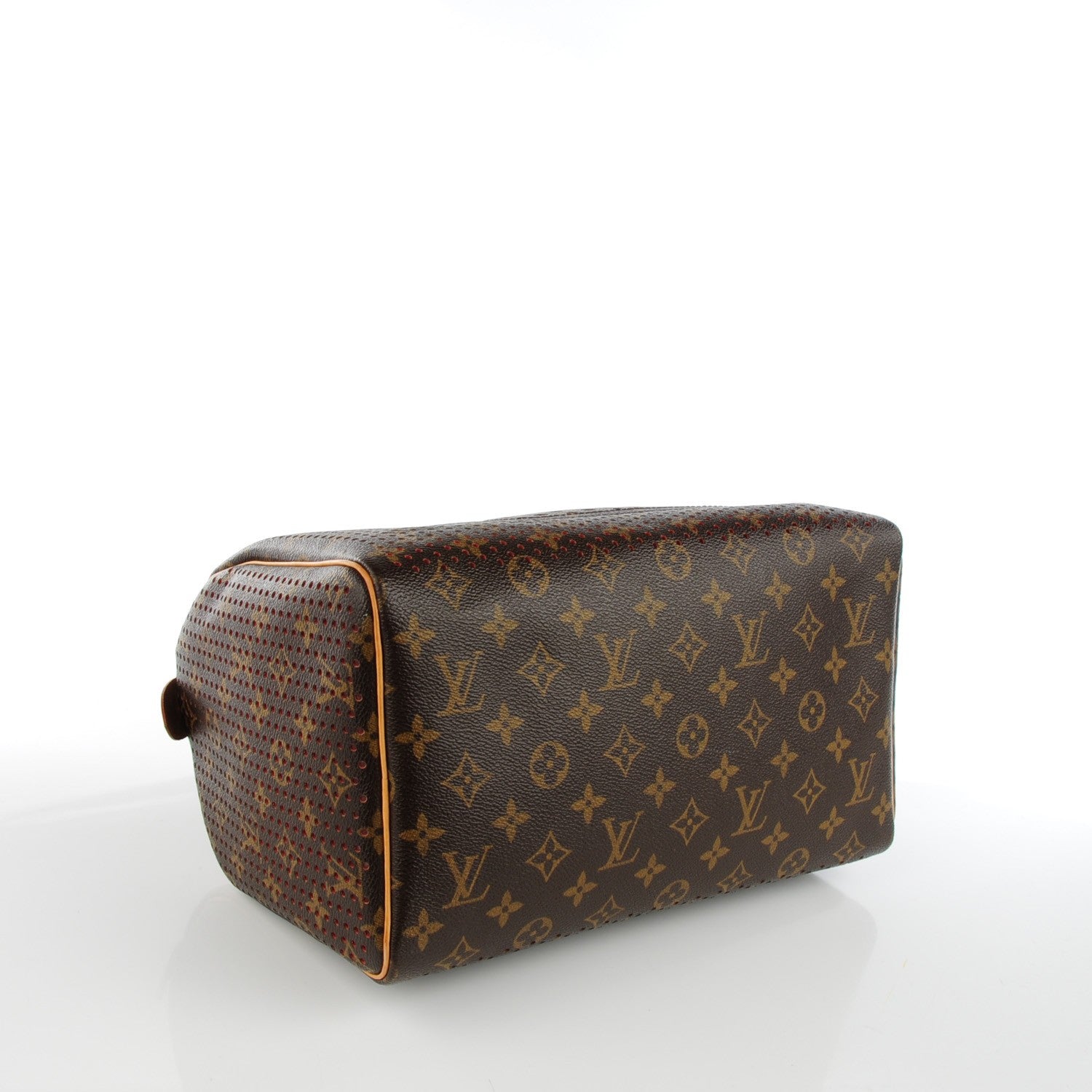 Louis Vuitton Monogram Perforated Speedy 30 Orange 4 of 9