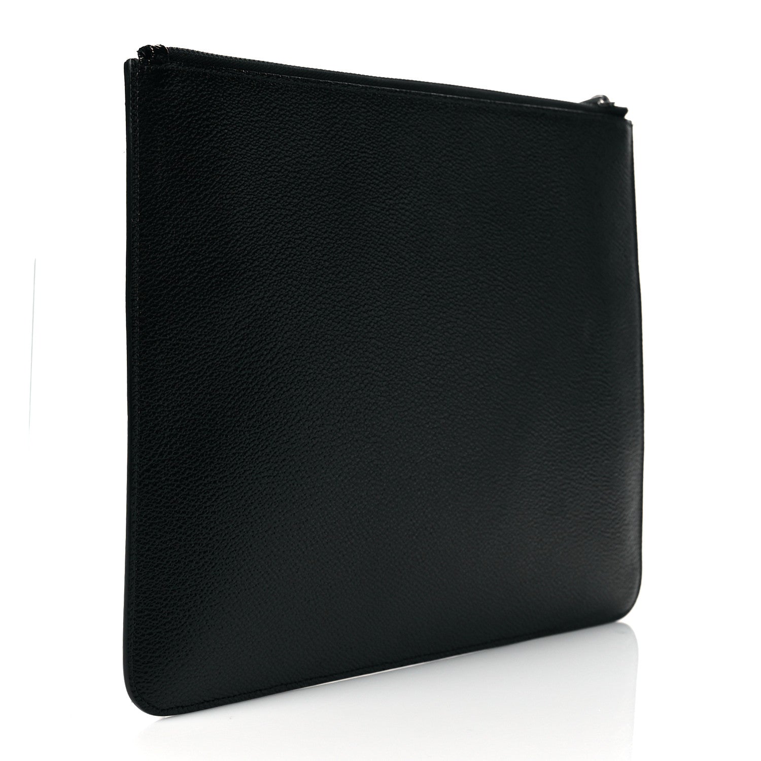 Givenchy Textured Coated Canvas Lion Print Pouch Black 3 of 9