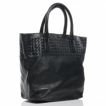 Bottega Veneta Cervo Leather Medium Tote Nero Black 3 of 8