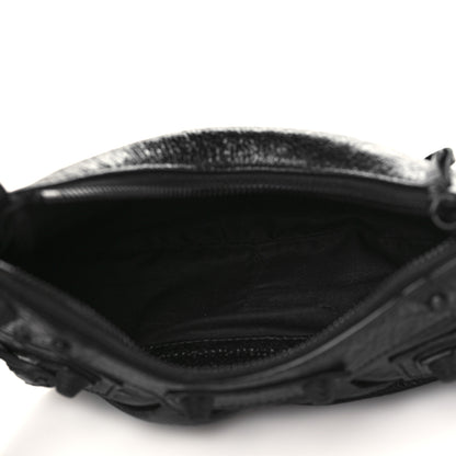Balenciaga Agneau Arena Monochrome Le Cagole Shoulder Bag XS Black 5 of 9