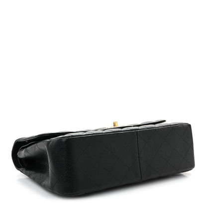 Chanel Caviar Quilted Jumbo Double Flap Black 4 of 11