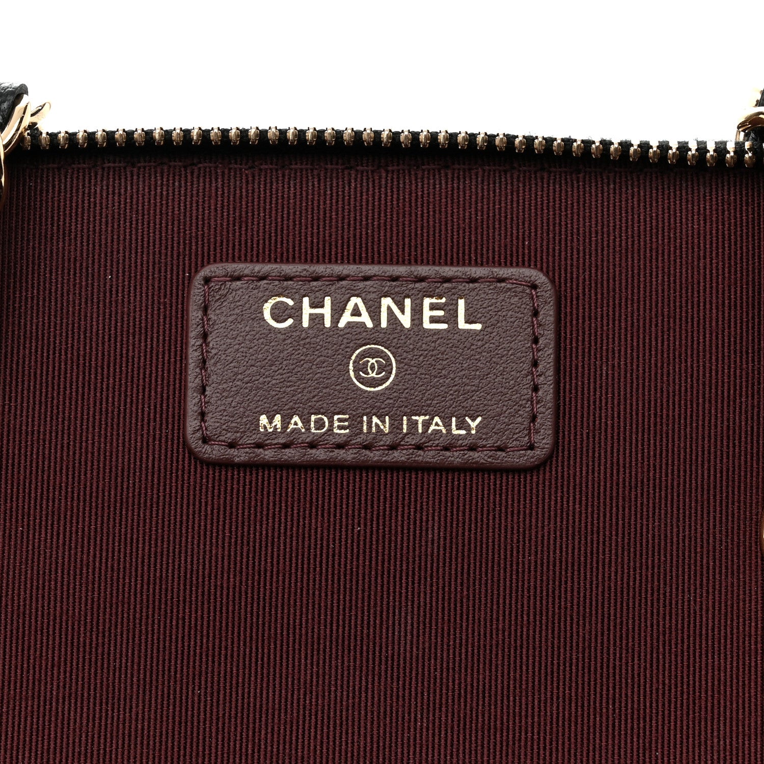 Chanel Caviar Quilted Small Vanity Case With Chain Black 6 of 10