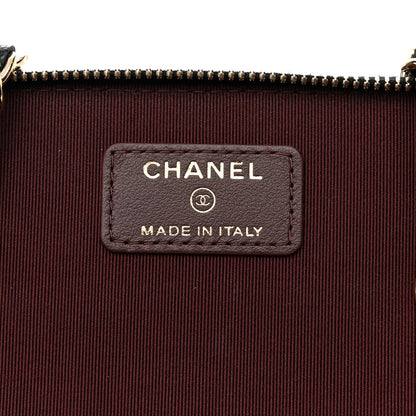 Chanel Caviar Quilted Small Vanity Case With Chain Black 6 of 10