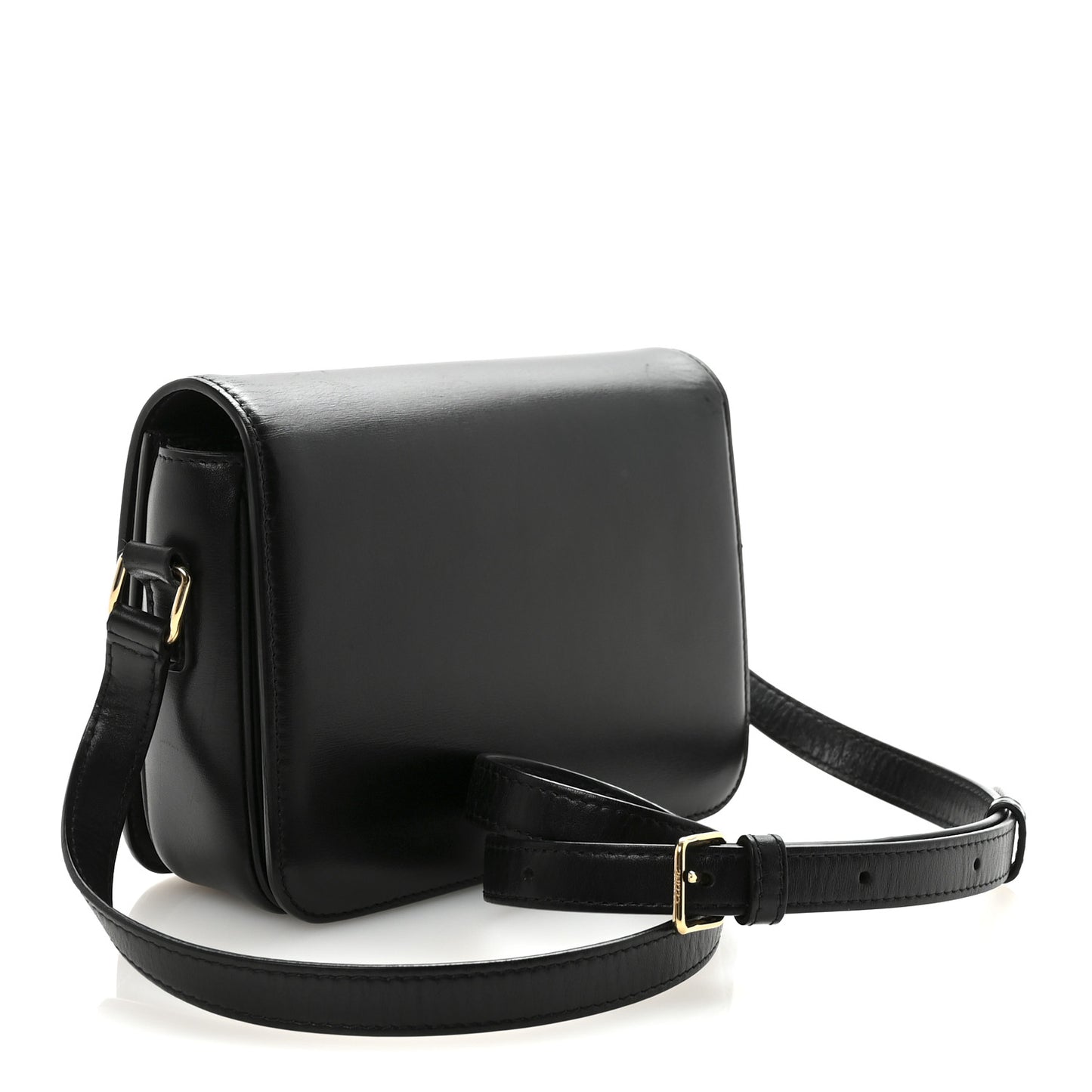 Shiny Calfskin Teen Triomphe Black