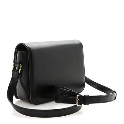 Celine Shiny Calfskin Teen Triomphe Black 3 of 10