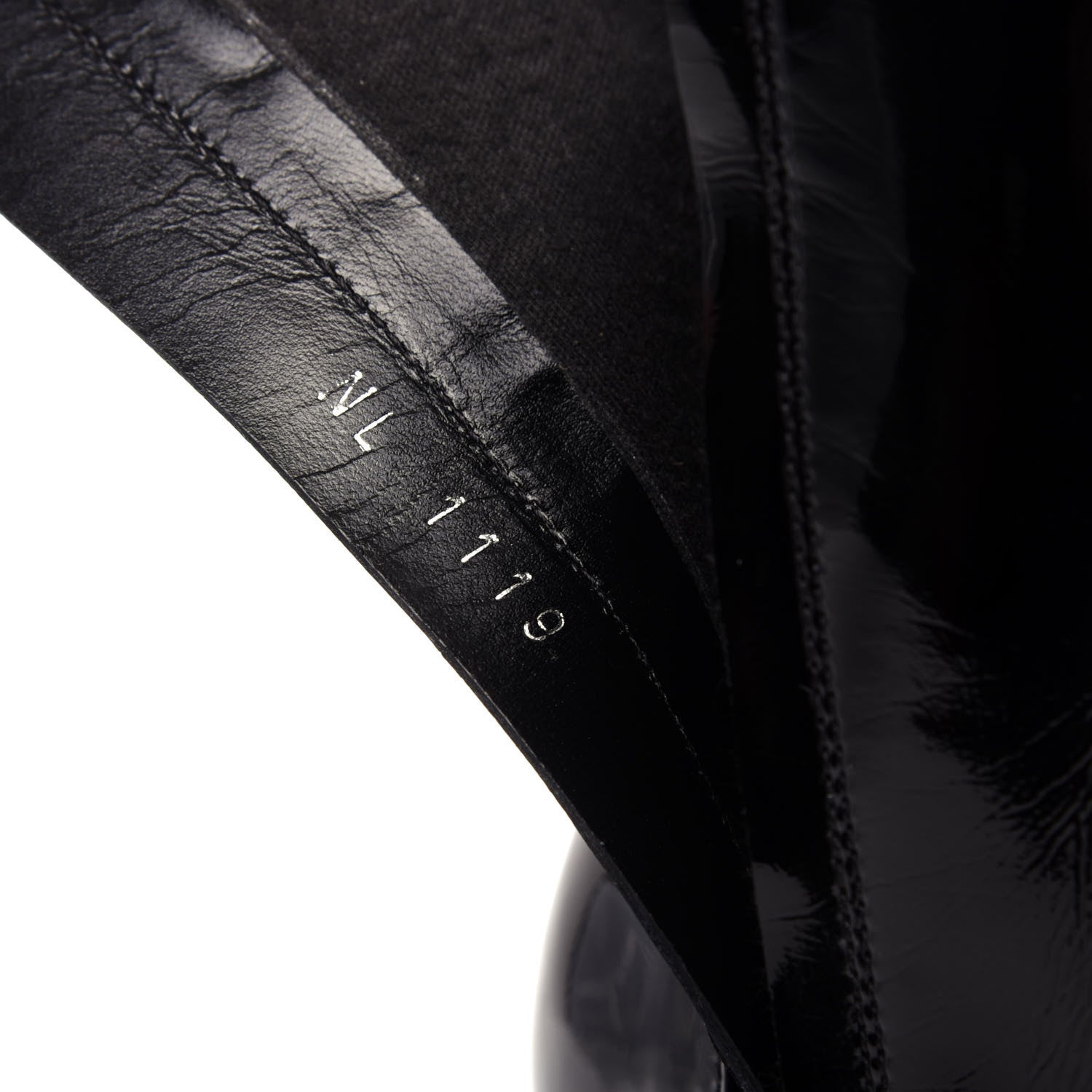Louis Vuitton Patent Silhouette Ankle Boots 38 Black 10 of 10