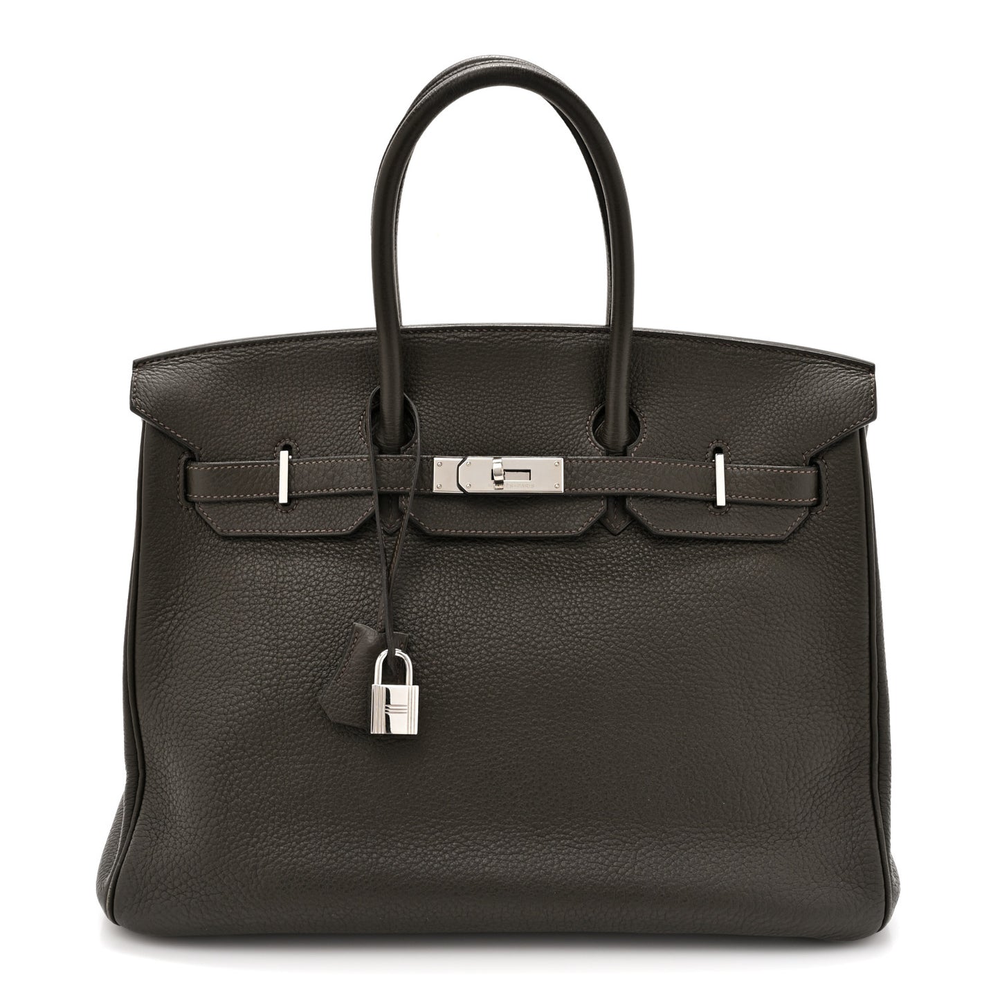 Togo Birkin 35 Vert Bronze