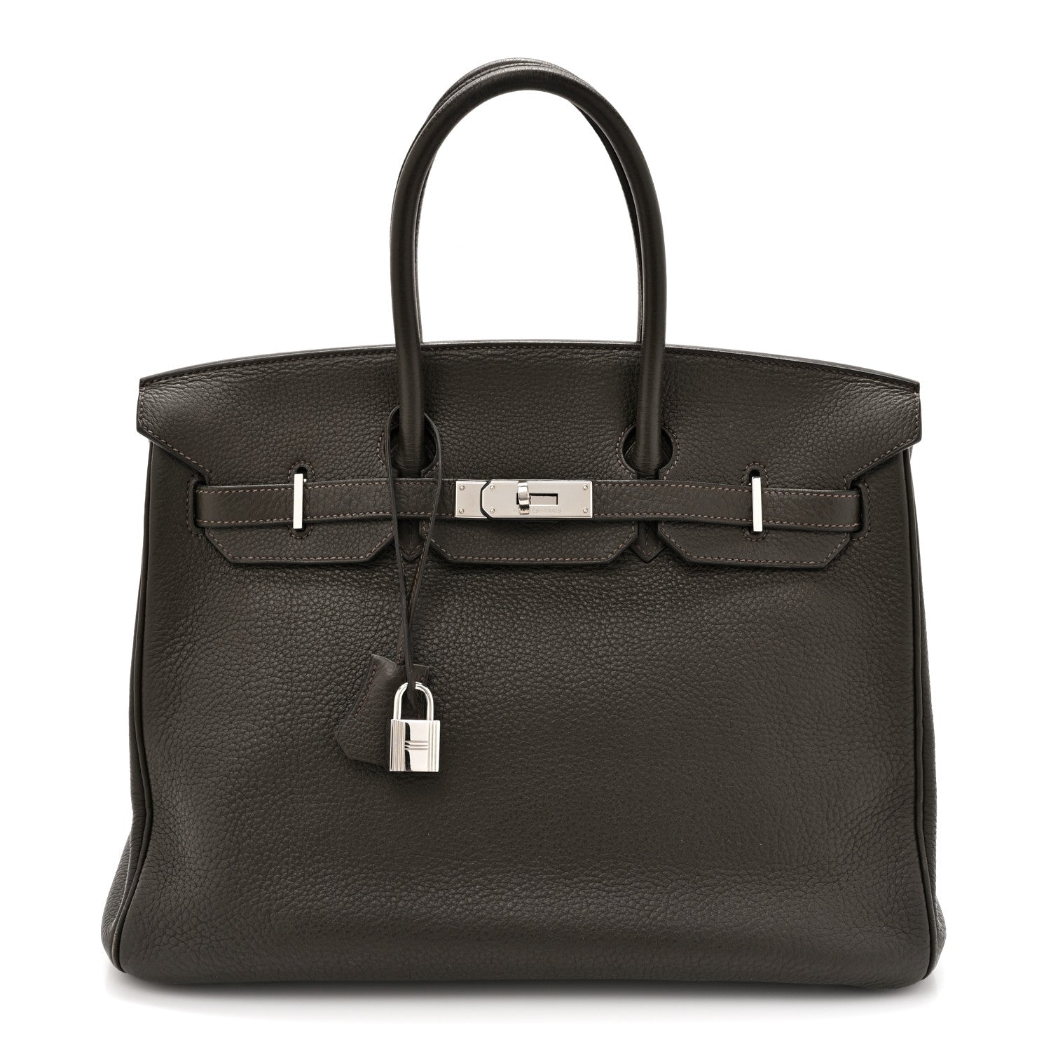 Hermes Togo Birkin 35 Vert Bronze 1 of 23