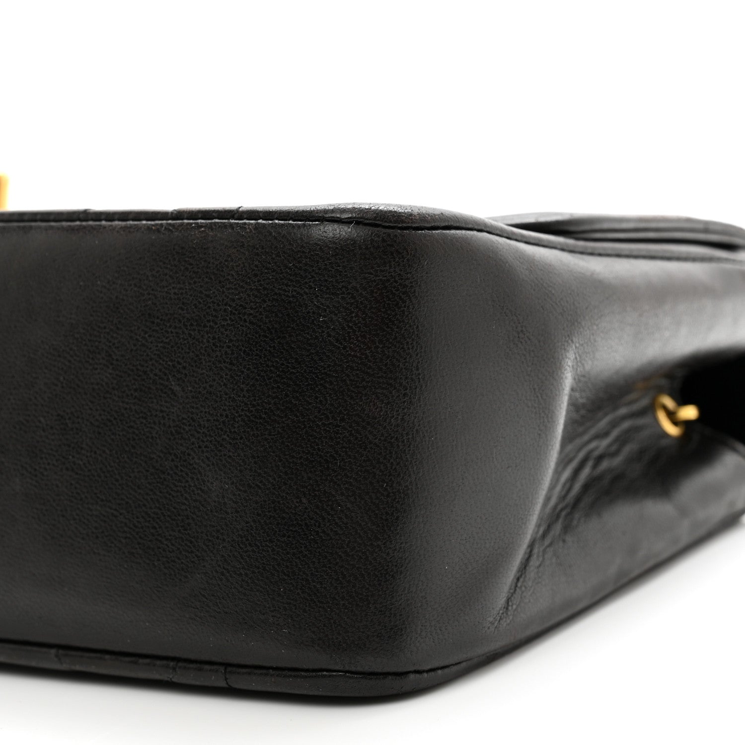 Chanel Lambskin Quilted Small Single Flap Black 10 of 10