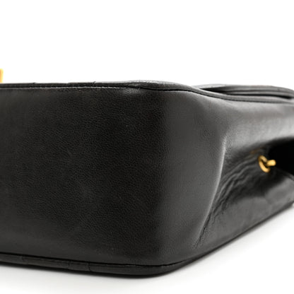 Chanel Lambskin Quilted Small Single Flap Black 10 of 10