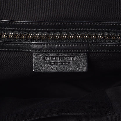 Givenchy Nubuck Crocodile Embossed Medium Nightingale Dark Brown 7 of 8