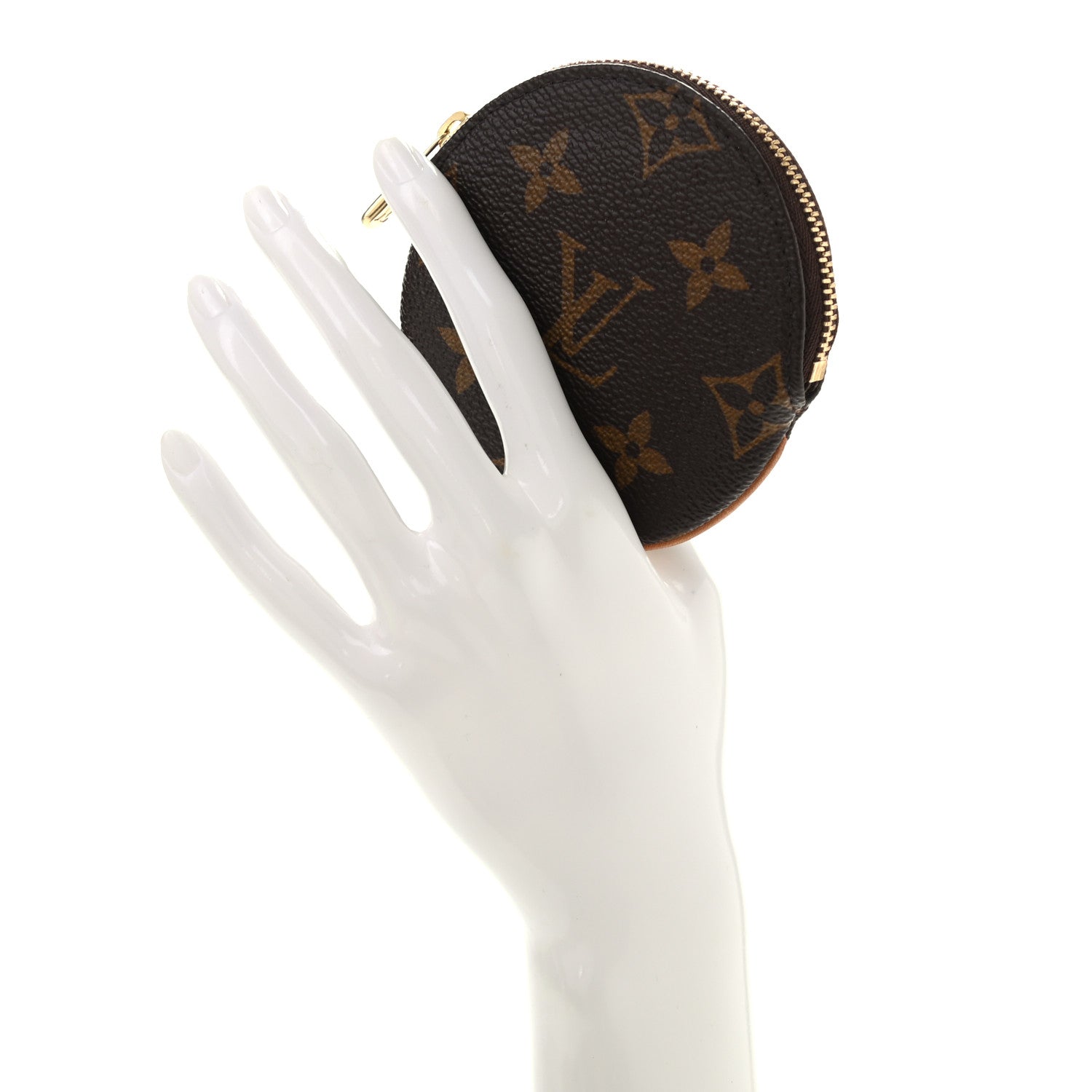 Louis Vuitton Monogram Round Coin Purse 2 of 7