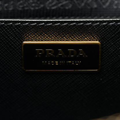 Prada Saffiano Lux Large Galleria Double Zip Tote Black 6 of 10