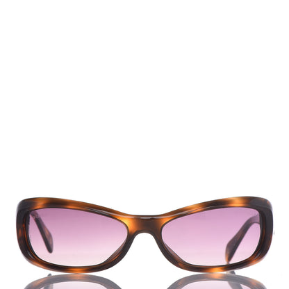 Chanel Crystal CC Logo Sunglasses 5095-B Tortoise 2 of 7