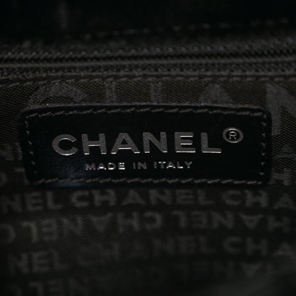Chanel Velvet Quilted Mini Square Flap Black 6 of 11