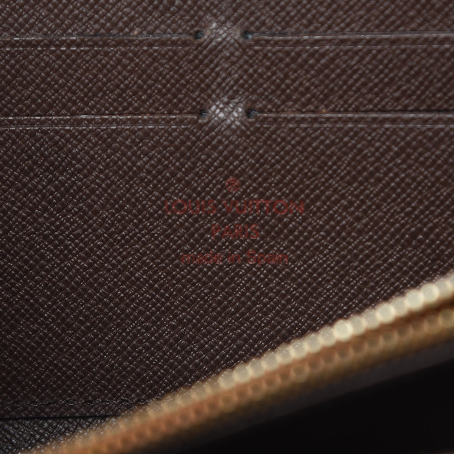 Louis Vuitton Damier Ebene Zippy Wallet 6 of 11