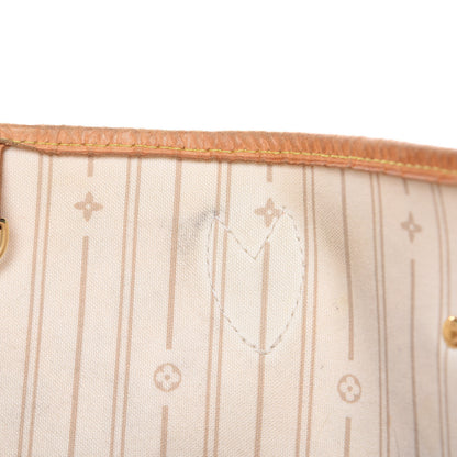 Louis Vuitton Damier Azur Neverfull MM 23 of 25