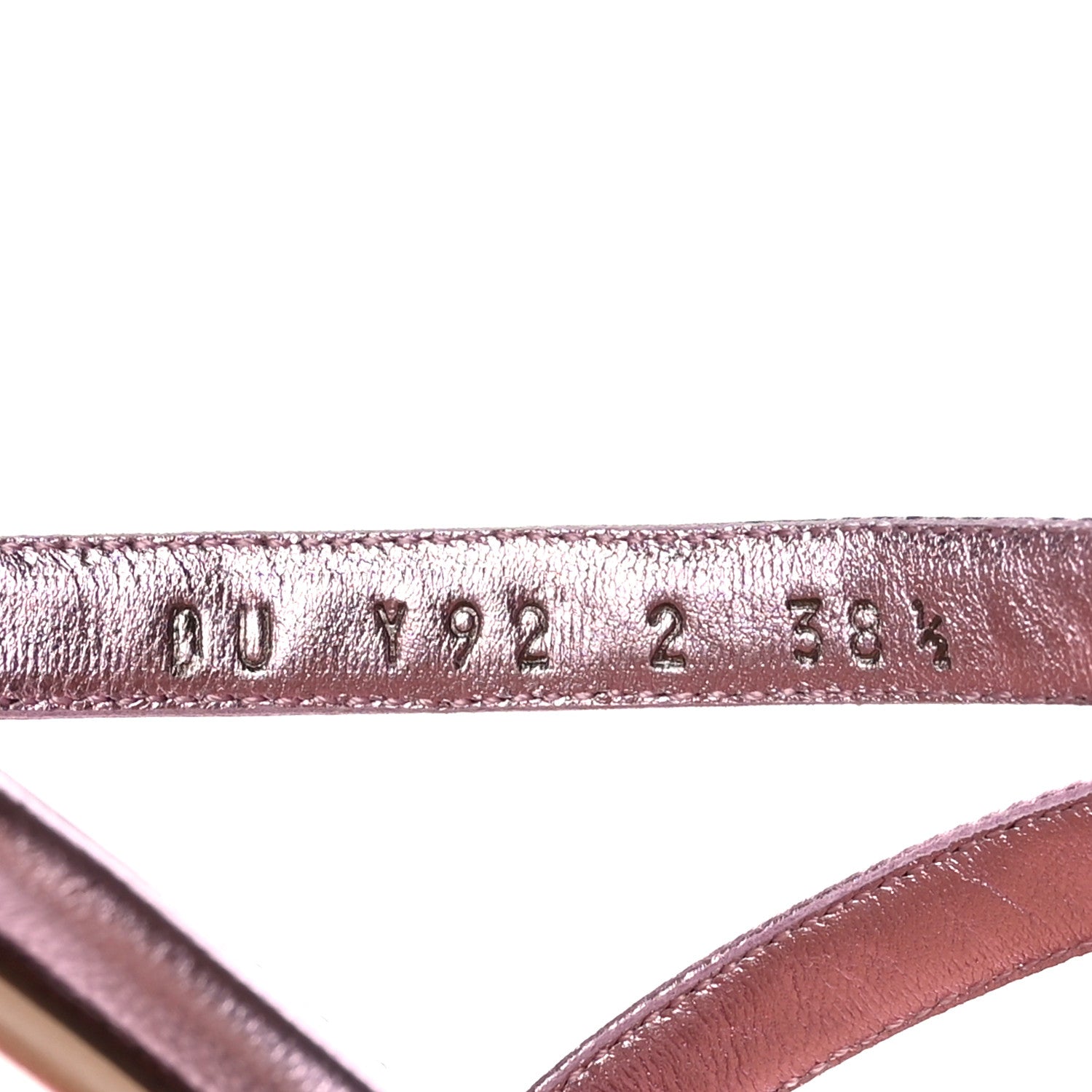 Valentino Garavani Metallic Nappa Rockstud 60mm Slide Sandals 38.5 Giacinto 7 of 9