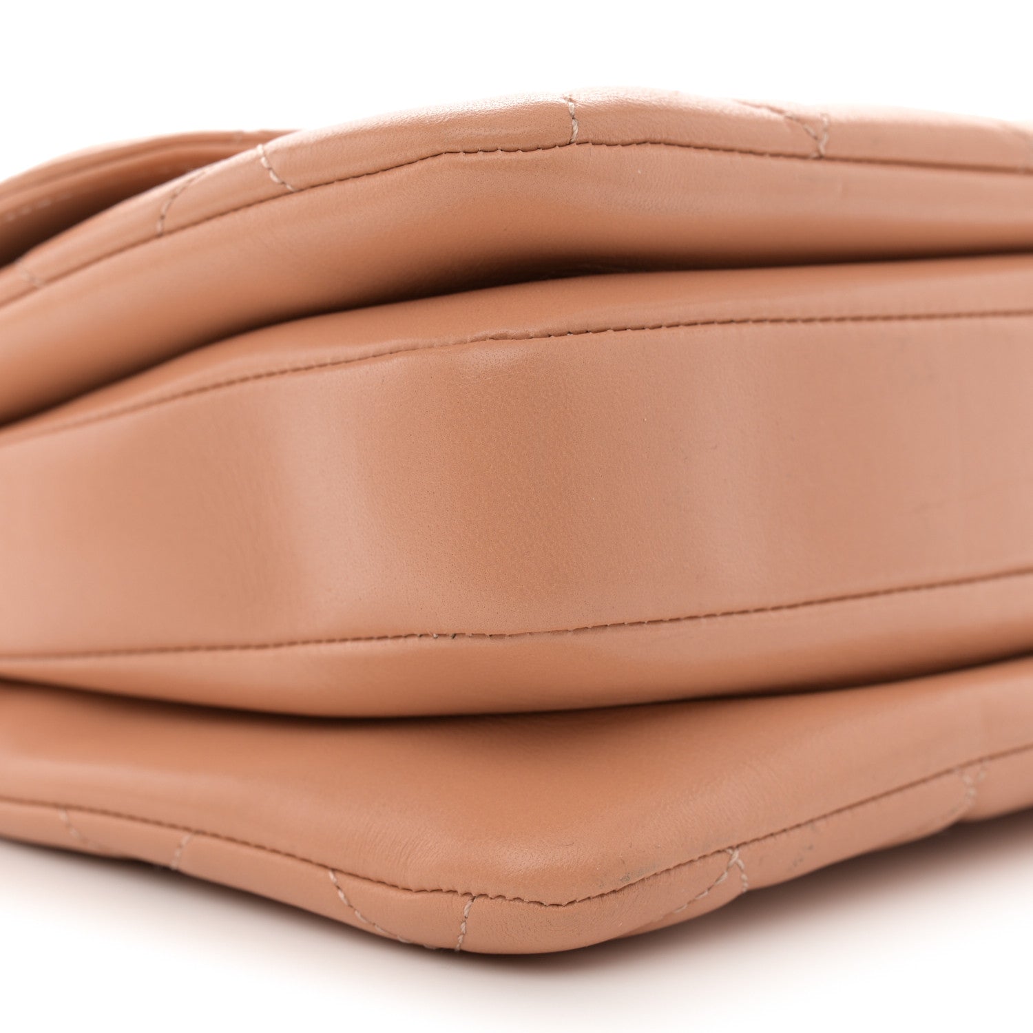 Chanel Lambskin Quilted Small Trendy CC Dual Handle Flap Bag Camel 10 of 13