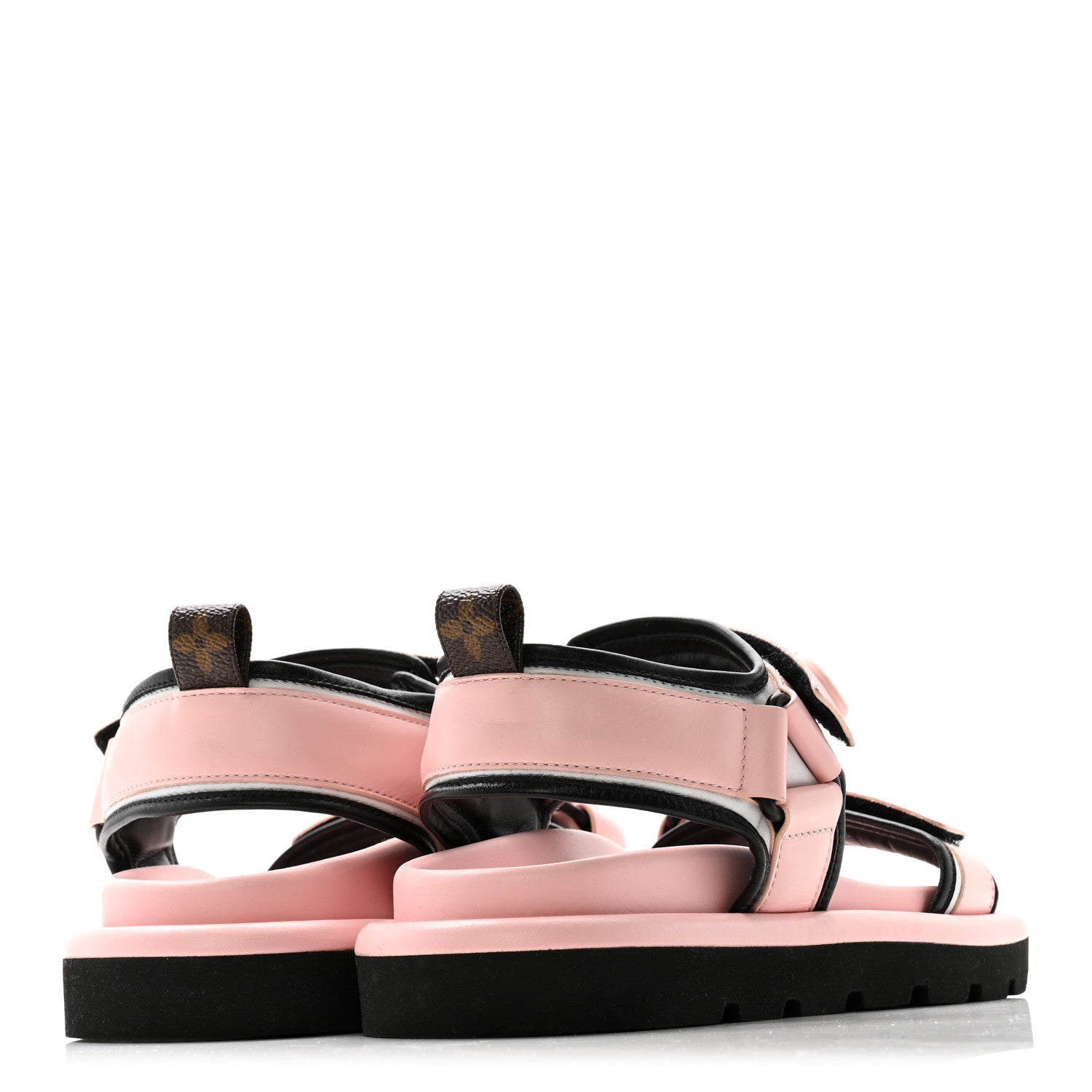 Louis Vuitton Calfskin Pool Pillow Flat Comfort Sandals 37 Rose Clair Pink 4 of 6