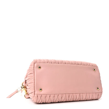 Miu Miu Nappa Matelasse Top Handle Mughetto 3 of 9