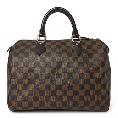 Louis Vuitton Damier Ebene Speedy 30 1 of 12