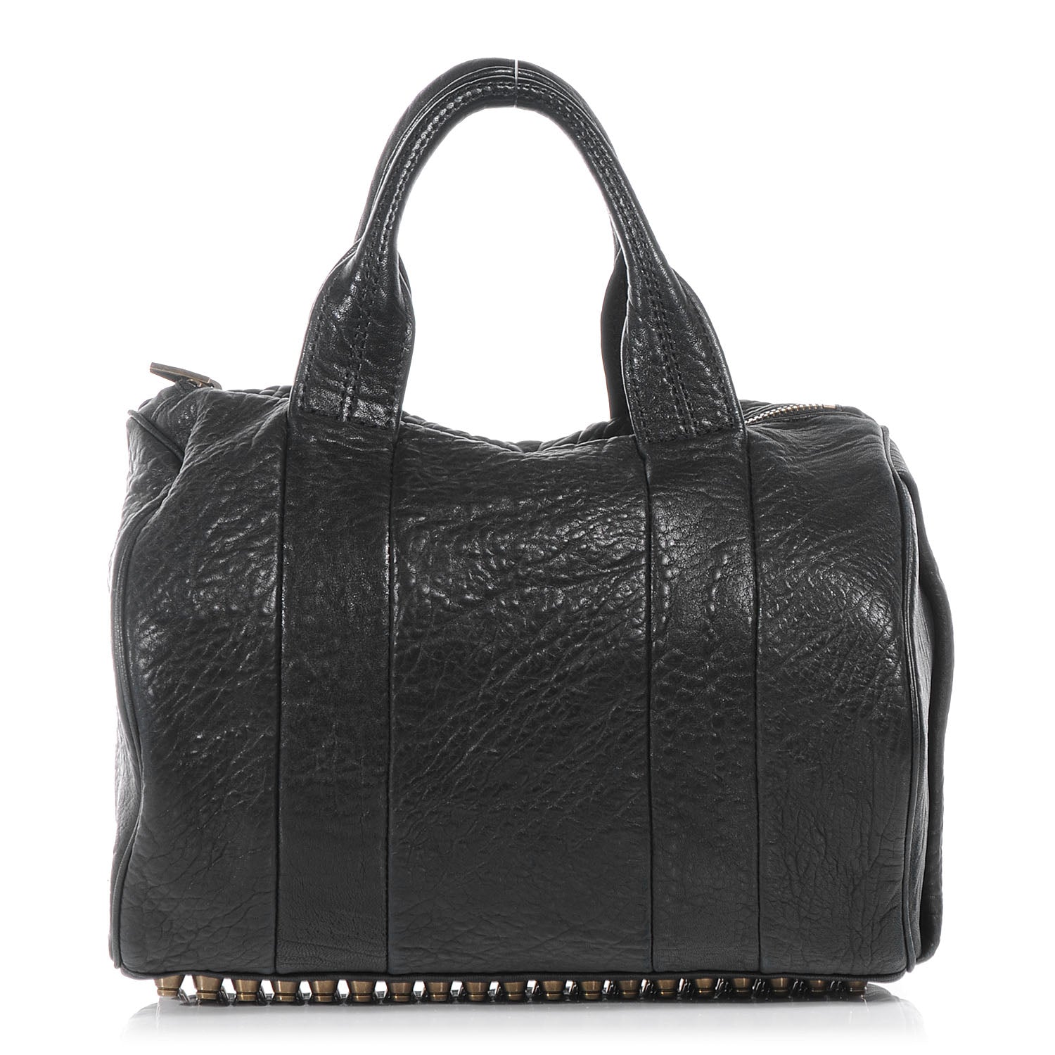 Alexander Wang Leather Rocco w Gold Hardware Black 1 of 6