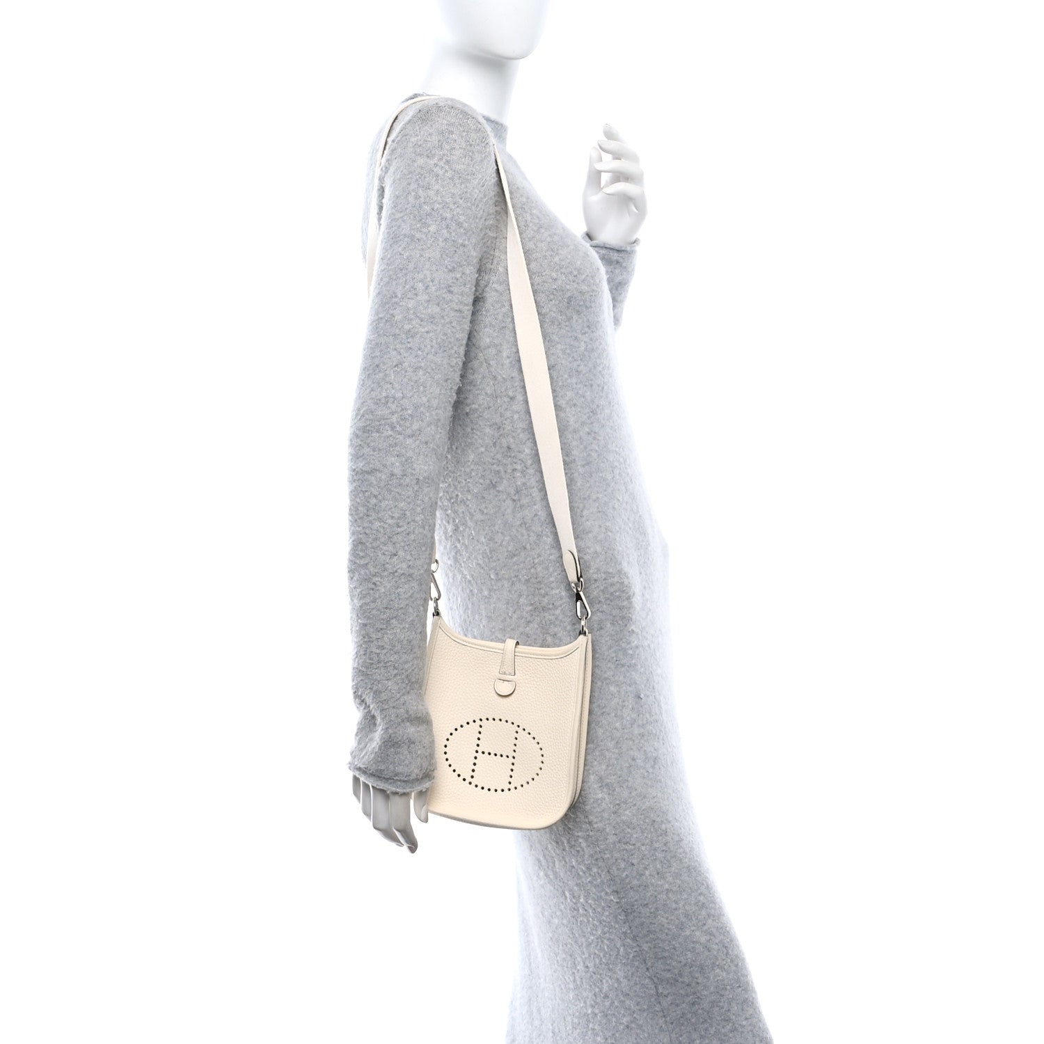Hermes Taurillon Clemence Evelyne TPM Nata 2 of 10