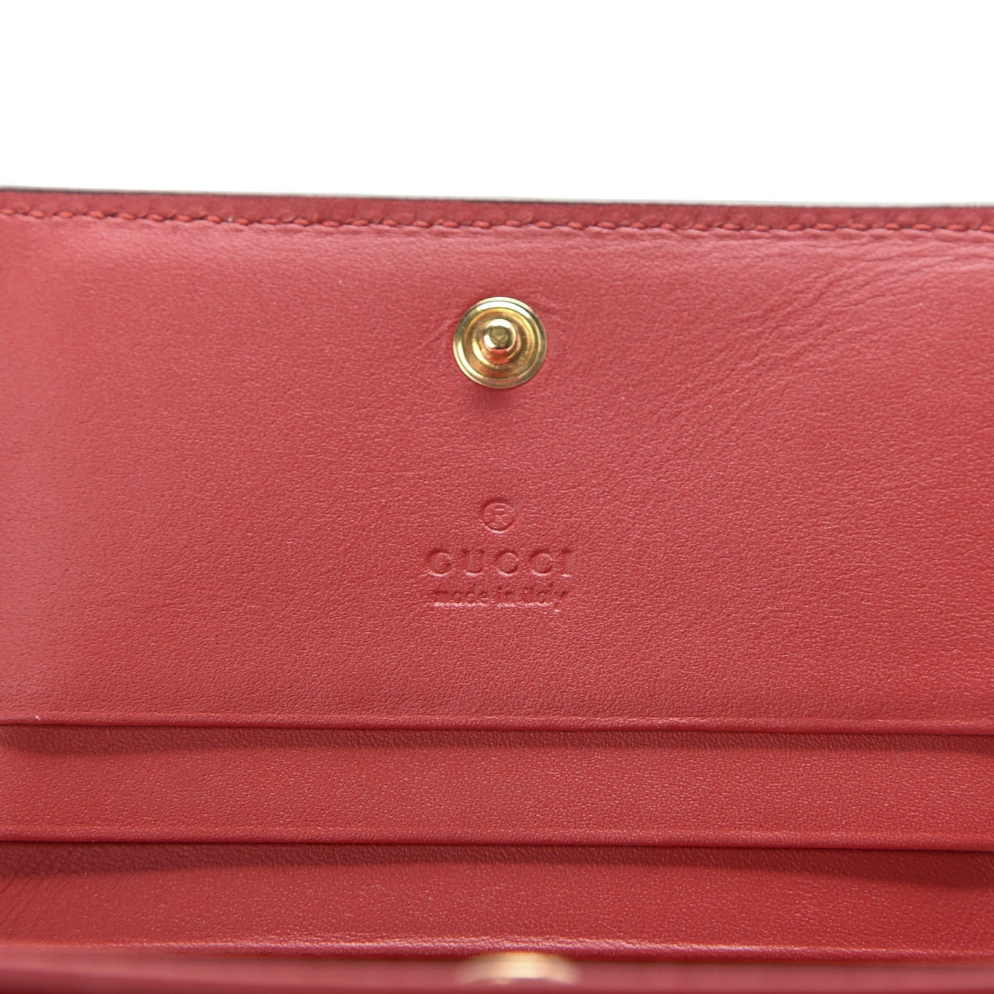 GG Supreme Monogram Blooms Card Case Beige Blue Navy Hibiscus Red